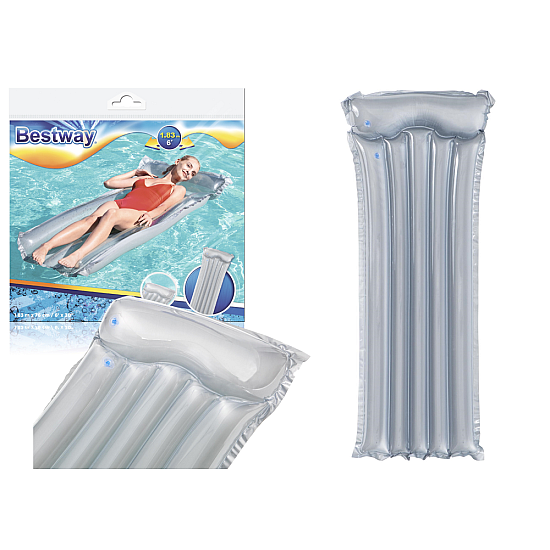 Pripučiamas pilkas čiužinys 183 x 76 cm Bestway 44013