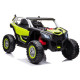 Žalias elektrinis bagis XB-2118 4x4 Elektrinės mašinėlės vaikams