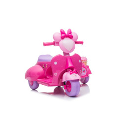 Elektrinis rožinis motoroleris JT5258