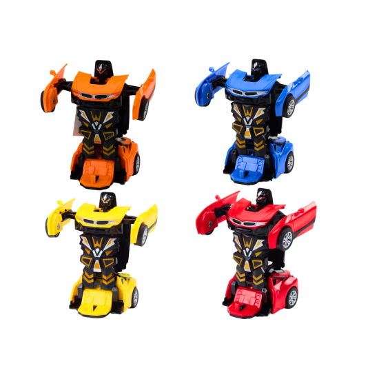 Auto-Robot 2in1 Robot 4 Colors Žaisliniai automobiliai