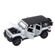 Set of Car Off-road Camper Metal Drive Lights Sounds White 1:32 Žaisliniai automobiliai