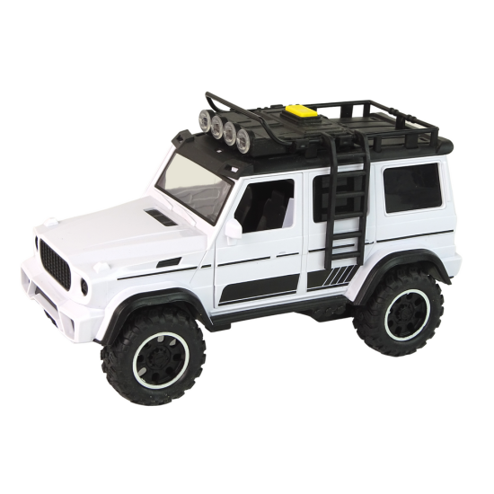 Car Car Off-Road White Sound Lights Vehicle 1:14 Žaisliniai automobiliai