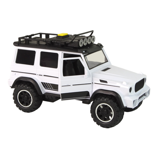 Car Car Off-Road White Sound Lights Vehicle 1:14 Žaisliniai automobiliai