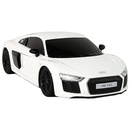 Car R/C Audi R8 1:24 Rastar White Mänguautod