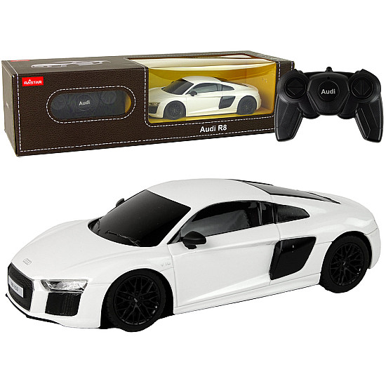 Car R/C Audi R8 1:24 Rastar White Mänguautod