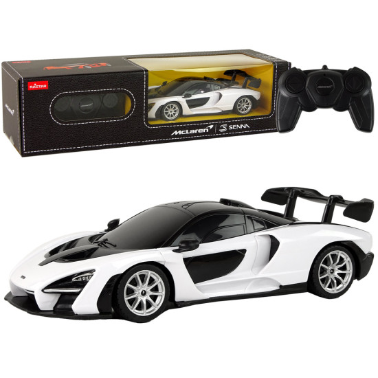 Baltas lenktyninis automobilis McLaren Žaisliniai automobiliai