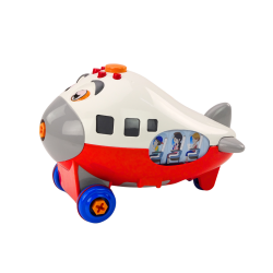 Raudonas sukamas lėktuvas 