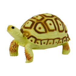 Šviesiai geltona/ruda vėžlio figurėlė Šviesiai geltona/ruda vėžlio figurėlė