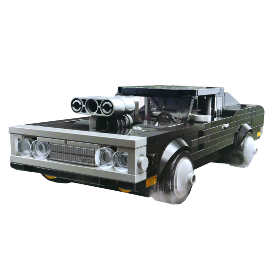 Konstruktorius automobilis ir robotas 2 in 1 Konstruktoriai