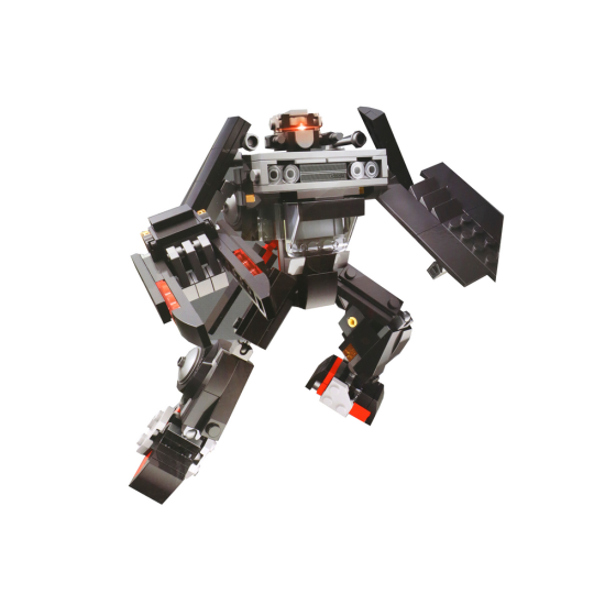 Konstruktorius automobilis ir robotas 2 in 1 Konstruktoriai