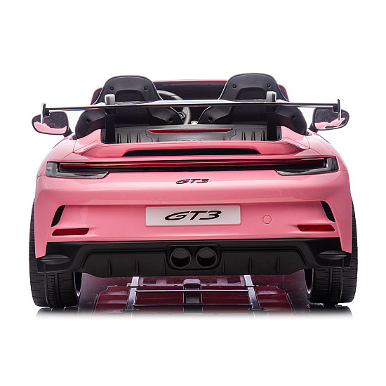 Laste roosa elektriauto Porsche GT3 DK-P911