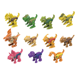 Dinozaurų kiaušinių rinkinys su išardomais dinozaurais