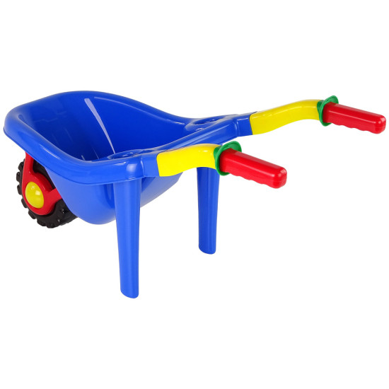 Didelis mėlynas sodo karutis Konstruktoriai