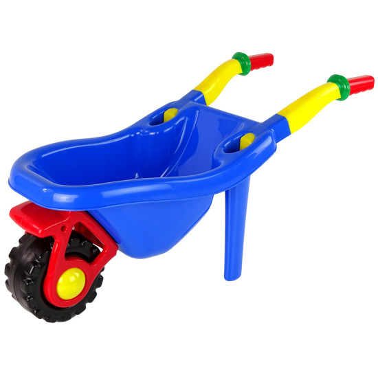 Didelis mėlynas sodo karutis Konstruktoriai