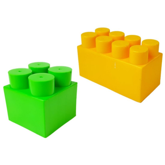 Didelis statybinių blokų rinkinys Konstruktoriai