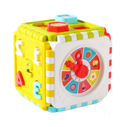 Edukacinis spalvotas kubas