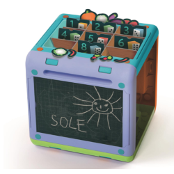 Edukacinis kubas Aš mokausi žaidimas lenkų kalba Clementoni 50695