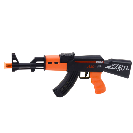 Žaislinis šautuvą AK47 vaikams su šviesomis Šautuvai