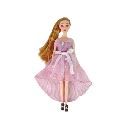 Ilgaplaukė lėlė Emilija su katinu ir gėlėmis Lėlės ir žaidimų rinkiniai