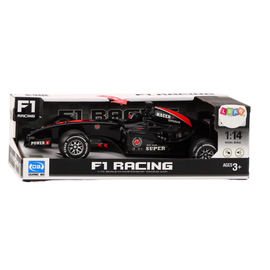 F1 Driven Sports Car Racer 1:14 Black Sounds Žaisliniai automobiliai