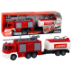 Fire Department With Trailer Fire Truck 1:16 Sounds of Light Žaisliniai automobiliai