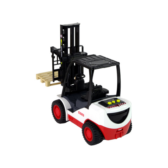 Forklift Truck Moving Fork Pallet. Žaisliniai automobiliai