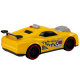 Race Car Lights Sounds Opening Engine Yellow Žaisliniai automobiliai