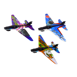 Oranžinis lėktuvų šautuvas su lėktuvais