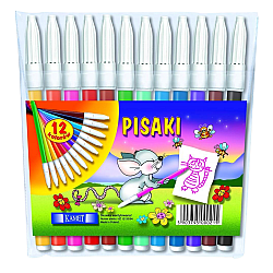 KAMET flomasteriai 12 spalvų