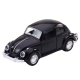 Classic Car Beetle Metal Friction Drive 1:36 Mix Žaisliniai automobiliai