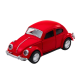Classic Car Beetle Metal Friction Drive 1:36 Mix Žaisliniai automobiliai