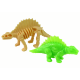 Dideli dinozaurų kiaušiniai su dinozaurų figūrėlėmis Dinozaurai