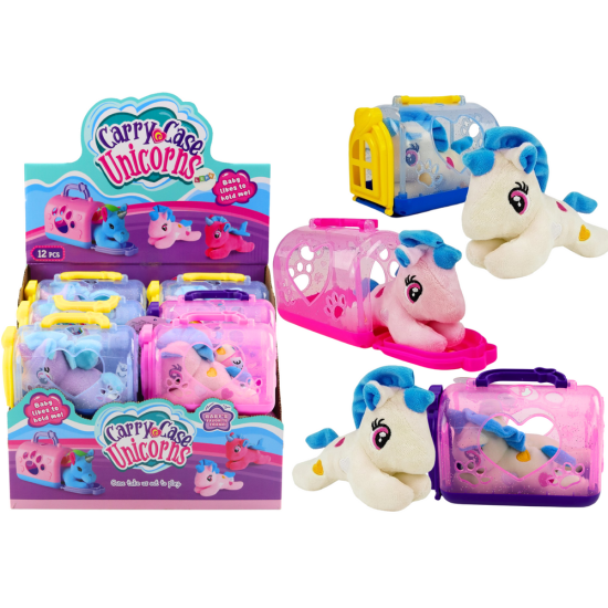 Mažasis vienaragis su transportavimo krepšys