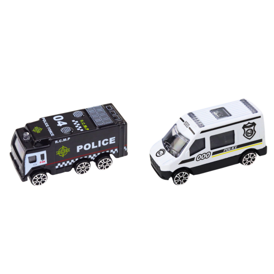 Lora Tow Truck Race Track 2in1 Lights Sounds Signs Cars Blue Žaisliniai automobiliai