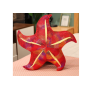 Красная плюшевая морская звезда