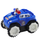 Police Car Rollover Obstacle Sensor 360° Lights Sounds Blue Žaisliniai automobiliai