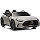 Pilkas elektrinis automobilis Mercedes AMG DK-GT63