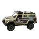 Off-Road Hunting Car Hunter Bear Lights Sounds Beige Žaisliniai automobiliai