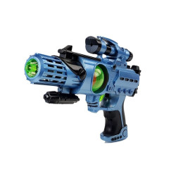 Kosminio kario rinkinys su lazeriniu pistoletu ir kauke