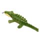Plush Crocodile with Squeaker Colorful Mascot 30cm Pliušiniai žaislai
