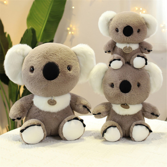 Pliušinė pilka Koala Pliušiniai žaislai