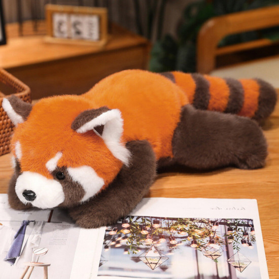 Plush Mascot Cuddly Toy Red Panda Weighted Paws 30cm Pliušiniai žaislai
