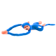 Plush Monkey Mascot with Sound, Blue 80 cm Pliušiniai žaislai