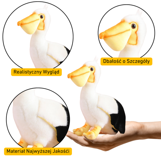 Plush Pelican Bird Plush Toy Mascot Cuddly Toy 24cm Plush toys