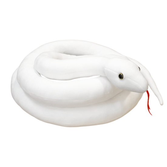 Plush White Snake Mascot 300 cm Pliušiniai žaislai