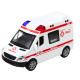 Police Car Ambulance Opening Doors Drive Lights Sounds Mix Žaisliniai automobiliai