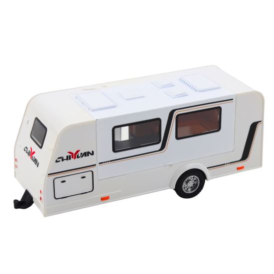 Set of Car Off-road Camper Metal Drive Lights Sounds Red 1:32 Žaisliniai automobiliai