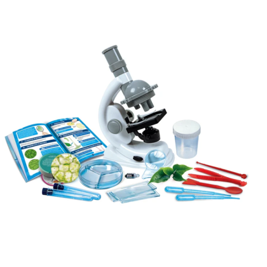 Moksliniai eksperimentai su mikroskopu lenkų kalba Lavinamieji