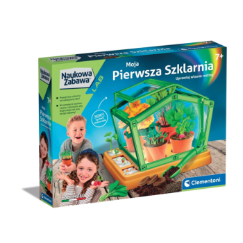 Моя первая тепличная лаборатория, на польском языке Clementoni 50861