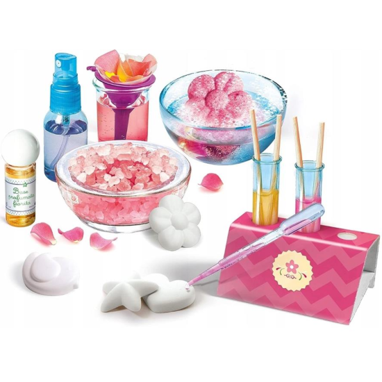 Mokslas ir žaidimas: kvepalų laboratorija lenkų kalba Clementoni 50887 Lavinamieji